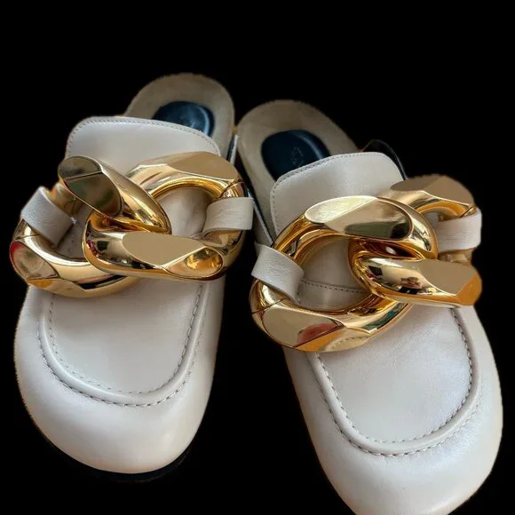 JW Anderson Chunky Napa Chain Slide Mules NWOT! 39 - Unisex - Picture 7 of 7